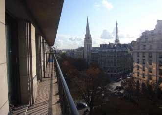 Апартаменты (100 м2) с видом на Эйфелеву башню, Париж
